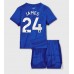Chelsea Reece James #24 Hjemmedraktsett Barn 2025-26 Korte ermer (+ Korte bukser)
